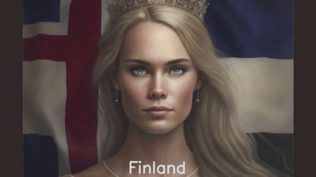 Yapay zekaya "Ülkeler güzel kadınlar olsaydı nasıl görünürlerdi?" diye sordular; işte sonuç! 58